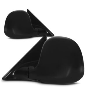 Par Retrovisor S10 1995 96 97 98 99 2000 Eletrico Preto Liso