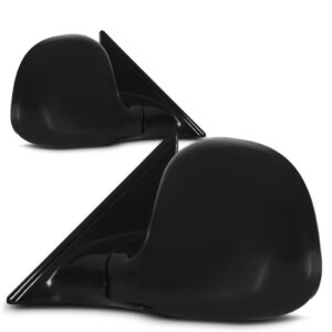 Par Retrovisor S10 1995 1996 97 98 1999 2000 Fixo Preto Liso