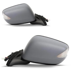 Par Retrovisor Eletrico C/ Sinaleira Fit 2009 A 2014 Primer