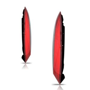 Par Lanterna Traseira Corsa Hatch 2003 Até 2012 Ambos Lados Bicolor