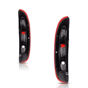 Par Lanterna Traseira Corsa Hatch 2003 Até 2012 Ambos Lados Bicolor