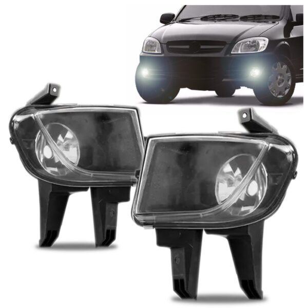 Par Farol Milha Auxiliar Celta Prisma 07 08 09 10 11 12 13