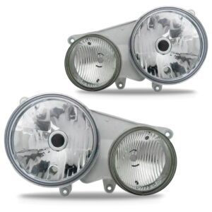 Par Farol L200 03/10 Pajero Sport 04/2011 Foco Duplo Oferta