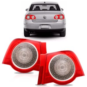 Jogo Sinaleira Traseira Passat 2006 07 08 09 2010 Sedan C/le