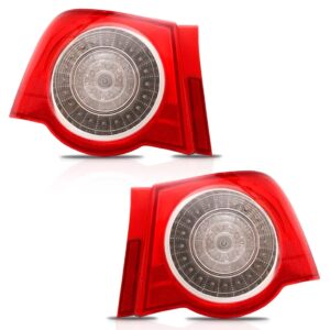 Jogo Sinaleira Traseira Passat 2006 07 08 09 2010 Sedan C/le