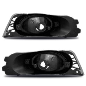 Par Farol Milha Auxiliar Civic 2009 2010 2011 Com Moldura