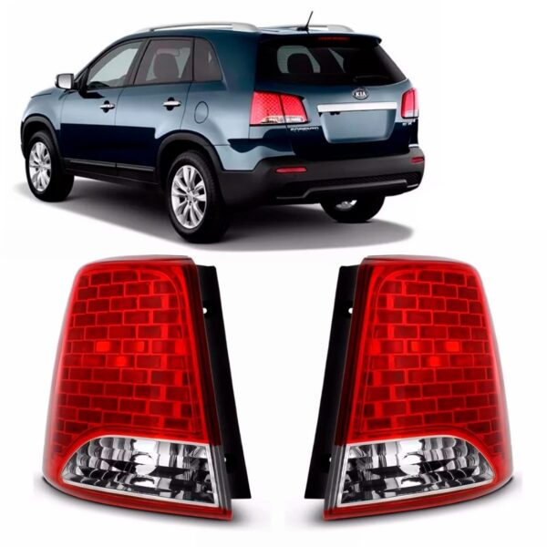 Par Lanterna Traseira Sorento 2010 2011 2012 Sem Led Oferta