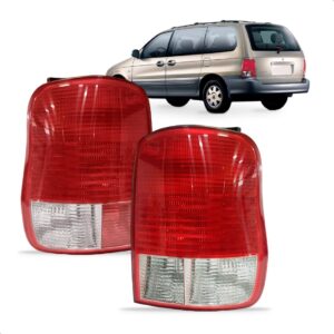 Par Sinaleira Traseira Carnival 2002 2003 2004 Ambos Lados Bicolor