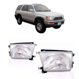Par Farol Para Toyota Hilux Sw4 1996 1997 1998 Raiado Direito E Esquerdo