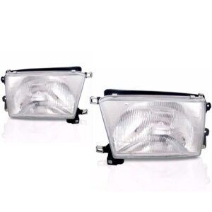 Par Farol Para Toyota Hilux Sw4 1996 1997 1998 Raiado Direito E Esquerdo