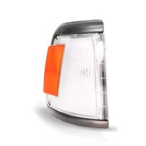 Par Sinaleira Dianteira Hilux 4x2 1992 A 2001 Aro Cinza- Cristal