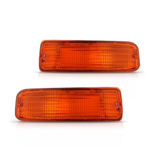 Par Sinaleira Seta Parachoque Hilux Sw4 1996 1997 1998 Ambar Âmbar