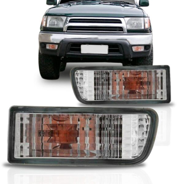 Par Sinaleira Parachoque Hilux Sw4 99 00 2001 2002 Cristal Cristal