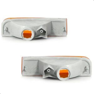 Par Sinaleira Seta Parachoque Hilux Sw4 1992 1993 1994 1995 Âmbar