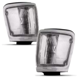 Par Pisca Seta Para Hilux Srv 2002 A 2004 Cristal C/ Cromado