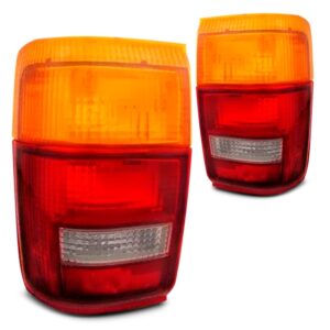 Par Sinaleira Traseira Hilux Sw4 92 1993 1994 1995 Tricolor Ambos Lados Bicolor