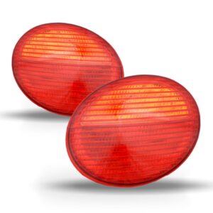 Par Sinaleira Traseira Vw New Beetle 98 99 00 01 03 04 05 06 Vermelho