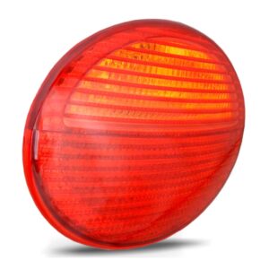 Par Sinaleira Traseira Vw New Beetle 98 99 00 01 03 04 05 06 Vermelho