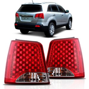 Par Sinaleira Traseira Sorento 10 11 12 Sem Led Com Lâmpada