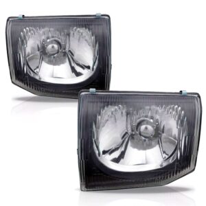 Par Farol Para Mitsubishi Pajero Gls 1998 1999 2000 Liso