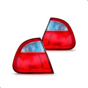 Par Sinaleira Traseira Cordoba 1999 A 2003 Vermelho