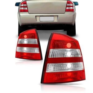 Par Lanterna Traseira Astra 2003 2004 2005 A 2012 Cristal Bicolor