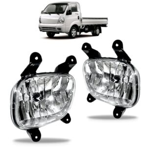 Par Farol Milha  Bongo K2700 / K2500 2005 A 2012 Cromado