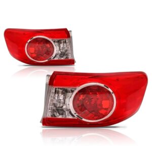 Par Sinaleira Traseira Corolla 2012 A 2014 Sem Led Canto Ambos Lados