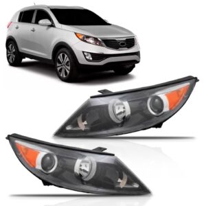 Par Farol Sportage 2011 2012 13 2014 C/sinaleira Âmbar