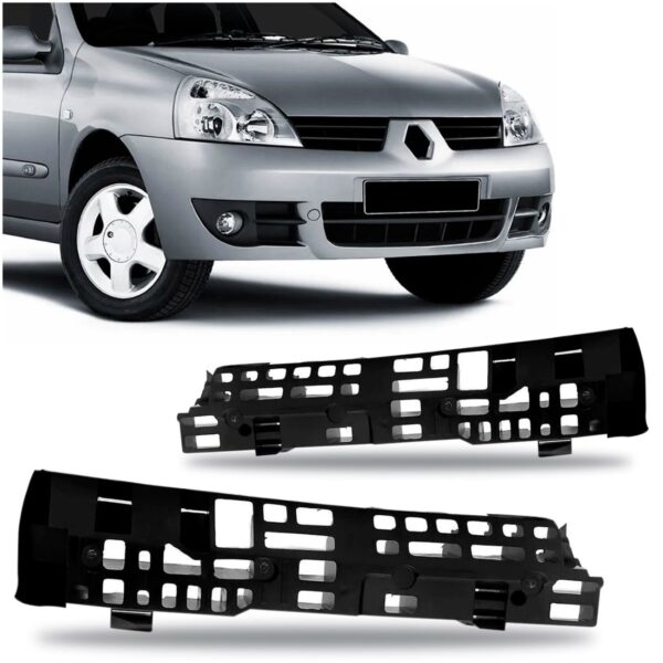 Par Alma Parachoque Dianteiro Clio 2006 A 2012 Hatch E Sedan