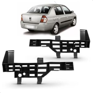 Par Absorvedor De Impacto Traseiro Clio Sedan 2006 A 2012