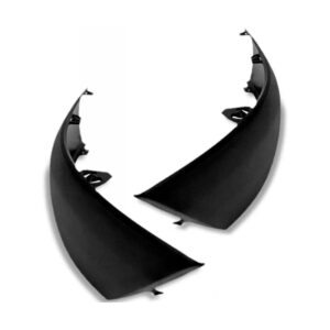 Par Aplique Moldura Envolvente Dianteiro Clio 2003 2004 2005