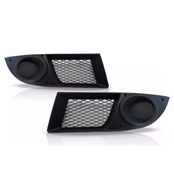 Par Moldura Milha Doblo 2009 2010 2011 2012 A 2021 Sem Furo Preto Ambos Os Lados