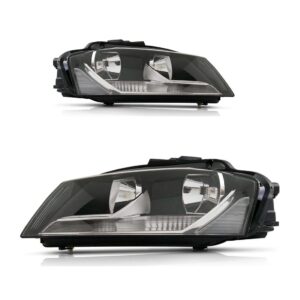 Par Farol Audi A3 2008 2009 2010 2011 2012 Elétrico C/ Motor