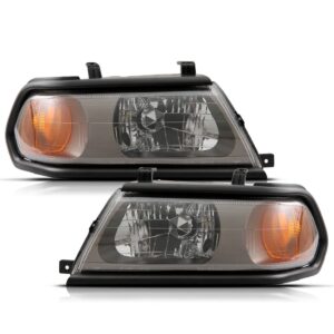 Par Farol Pajero Sport 2000 A 2004 Eletrico Mascara Cinza