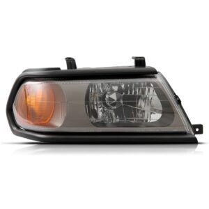 Par Farol Pajero Sport 2000 A 2004 Eletrico Mascara Cinza