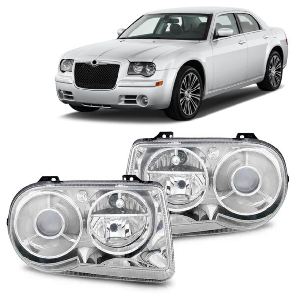 Par Farol 300c 2004 A 2011 Eletrico Hid C/ Xênon C/ Garantia
