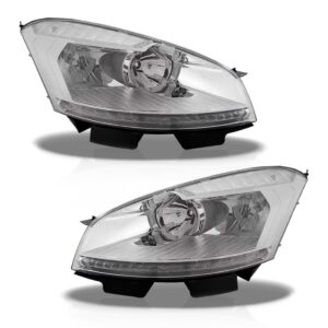 Par Farol C4 Grand Picasso 2008/2011 Elétrico Pisca Cristal