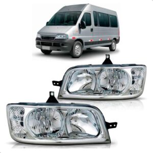 Par Farol Ducato Manual 2003 04 05 06 07 08 A 2012 Cromado Direito