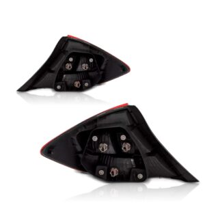 Par Lanterna Traseira Honda Civic 2012 2013 2014 Com Soquete Vermelho