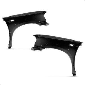 Par Paralama Frontier 4x4 2001 A 2007 C/ Furo Pisca Vão Roda