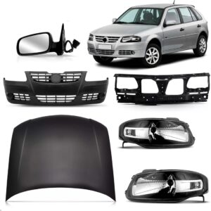 Frente Completa Gol Saveiro Parati G4 2006 2007 2008 Nova - Preto