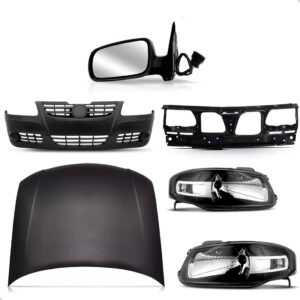 Frente Completa Gol Saveiro Parati G4 2006 2007 2008 Nova - Preto