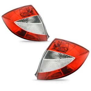 Par Sinaleira Traseira Cielo Sedan 2009 2010 2011 2012 Vermelho