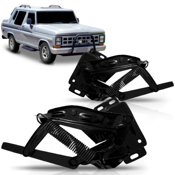 Par Dobradiça Do Capo Ford F1000 1979 80 81 82 83 84 Á 1992