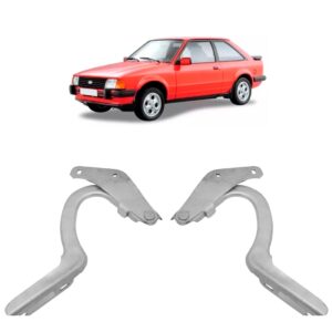 Par Braço Capô Ford Escort 1983 Á 1994