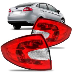 Par Sinaleira Traseira New Fiesta Sedan Mexicano 2011 12 13 Bicolor