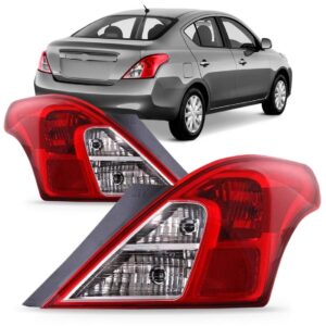 Par Lanterna Traseira Versa 2011 2012 13 14 15 16 17 18 2019 - Direito