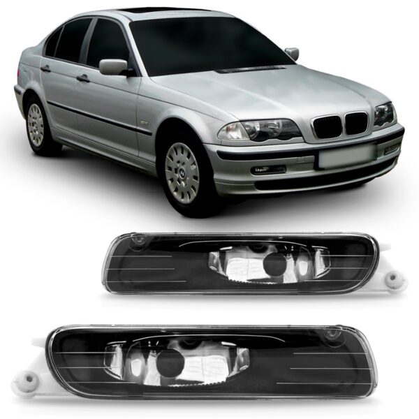 Jogo Farol Milha Auxiliar Bmw S3 Wagon Sedan 1998 99 00 2001