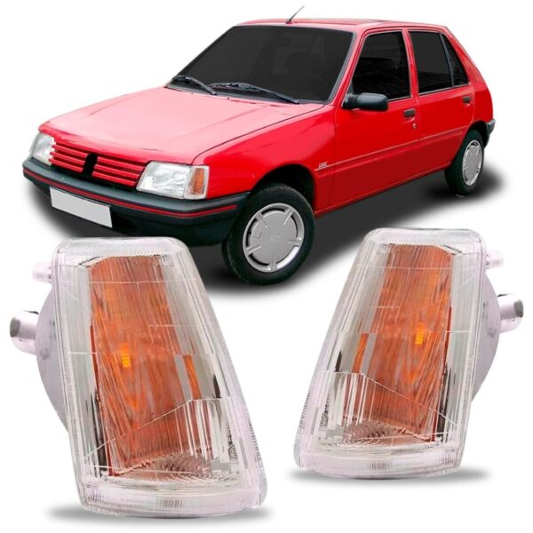 Sinaleira Peugeot 205 1990 1991 92 1993 1994 Sedan Cristal